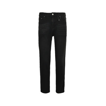 LouisVuitton/Louis Vuitton back pocket western denim embroidered jeans