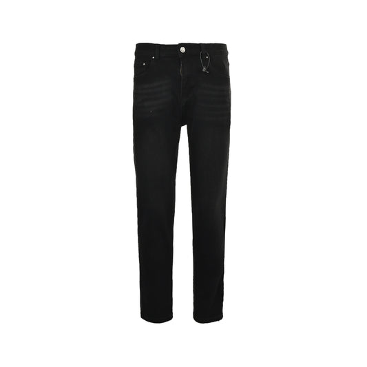 LouisVuitton/Louis Vuitton back pocket western denim embroidered jeans