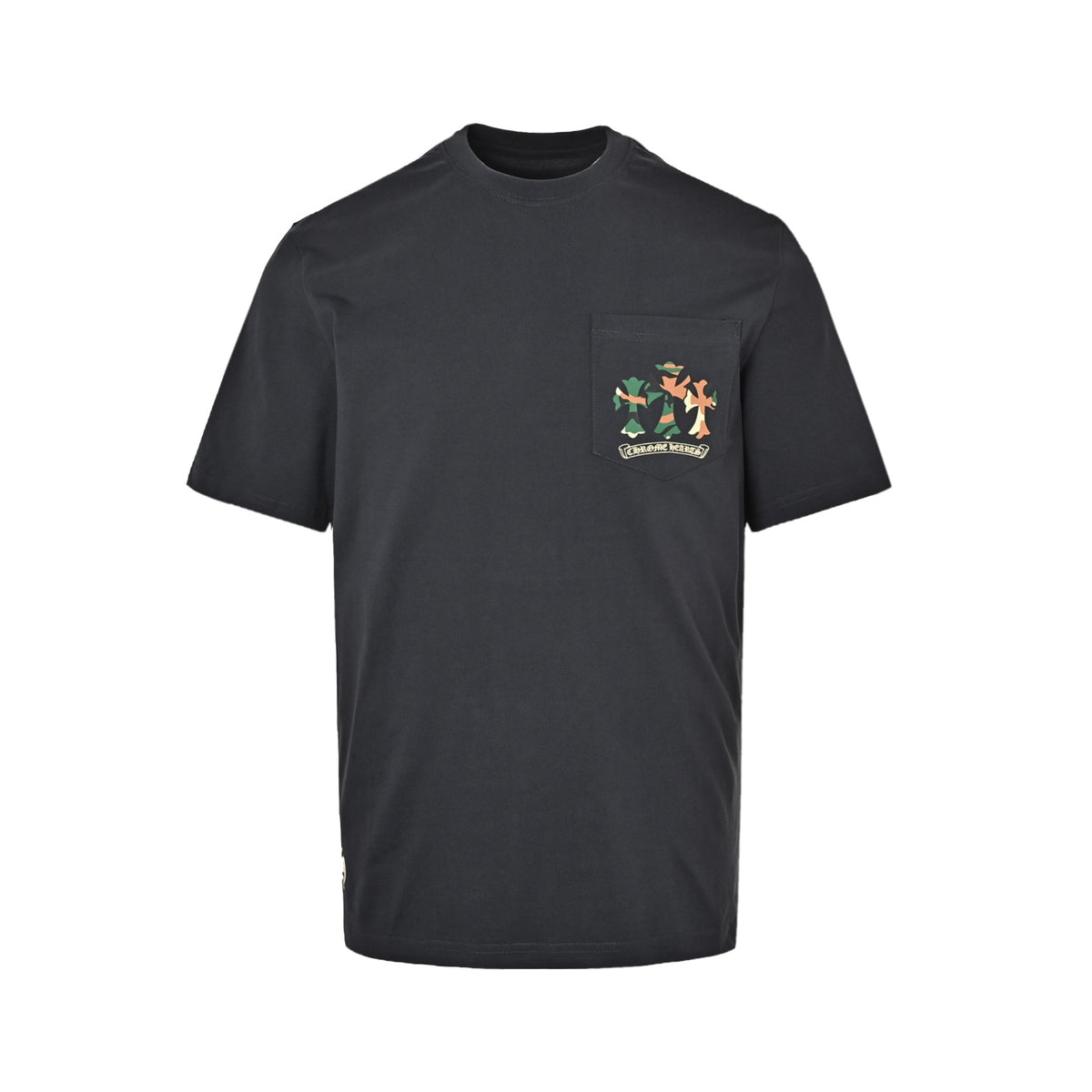 ChromeHearts/Chrome Heart Pocket Camouflage Cross Print Short Sleeve