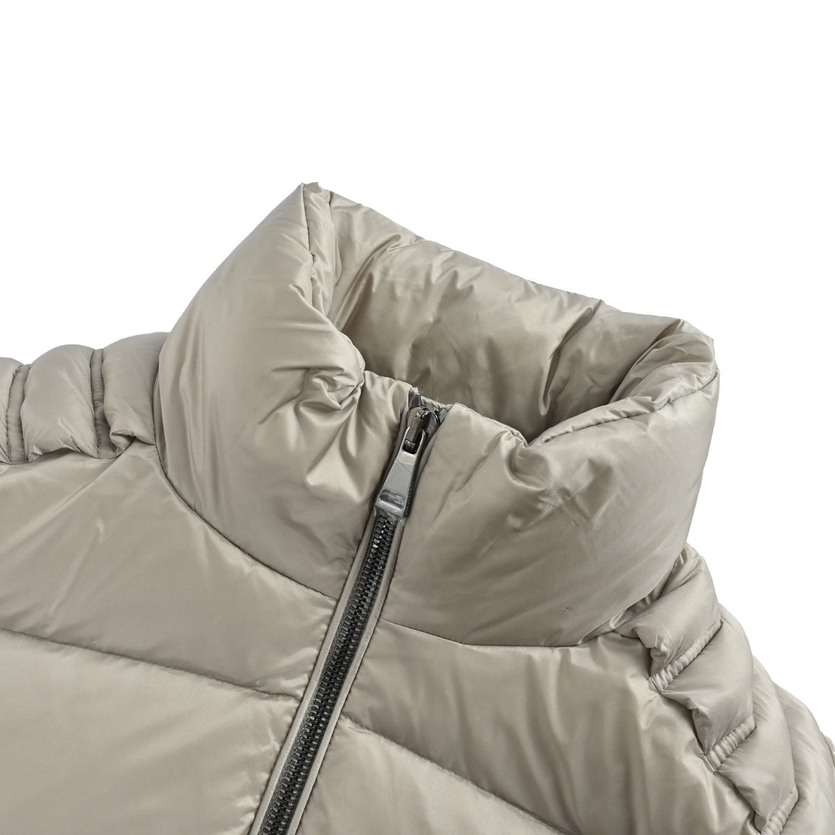 Moncler/Mask 3D quilted zipper down jacket