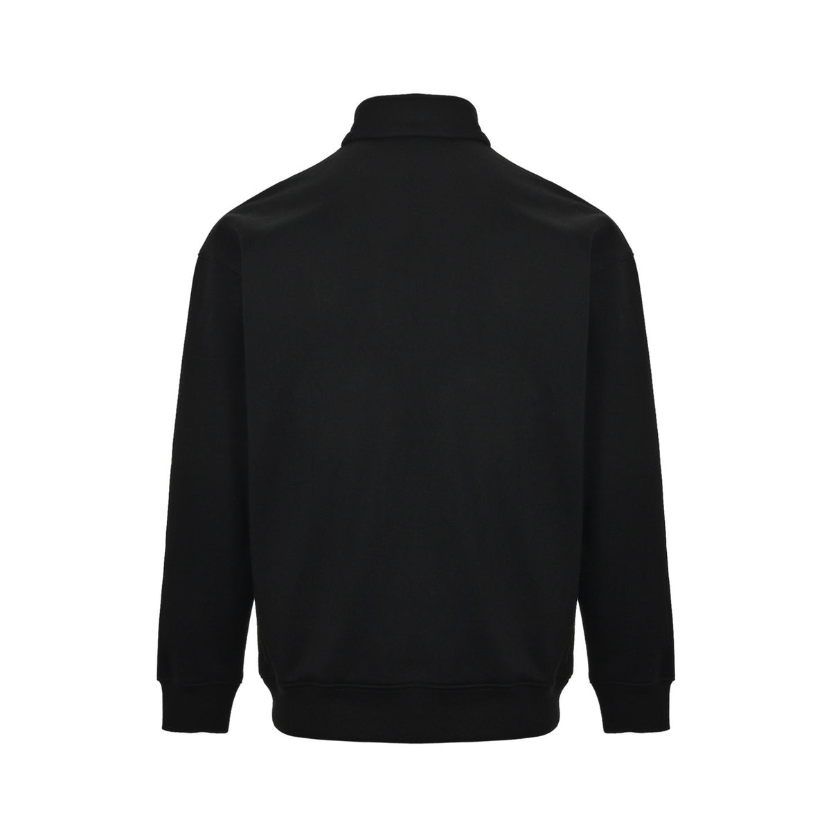 Dior 24Fw circular embroidery half-zip stand collar sweatshirt
