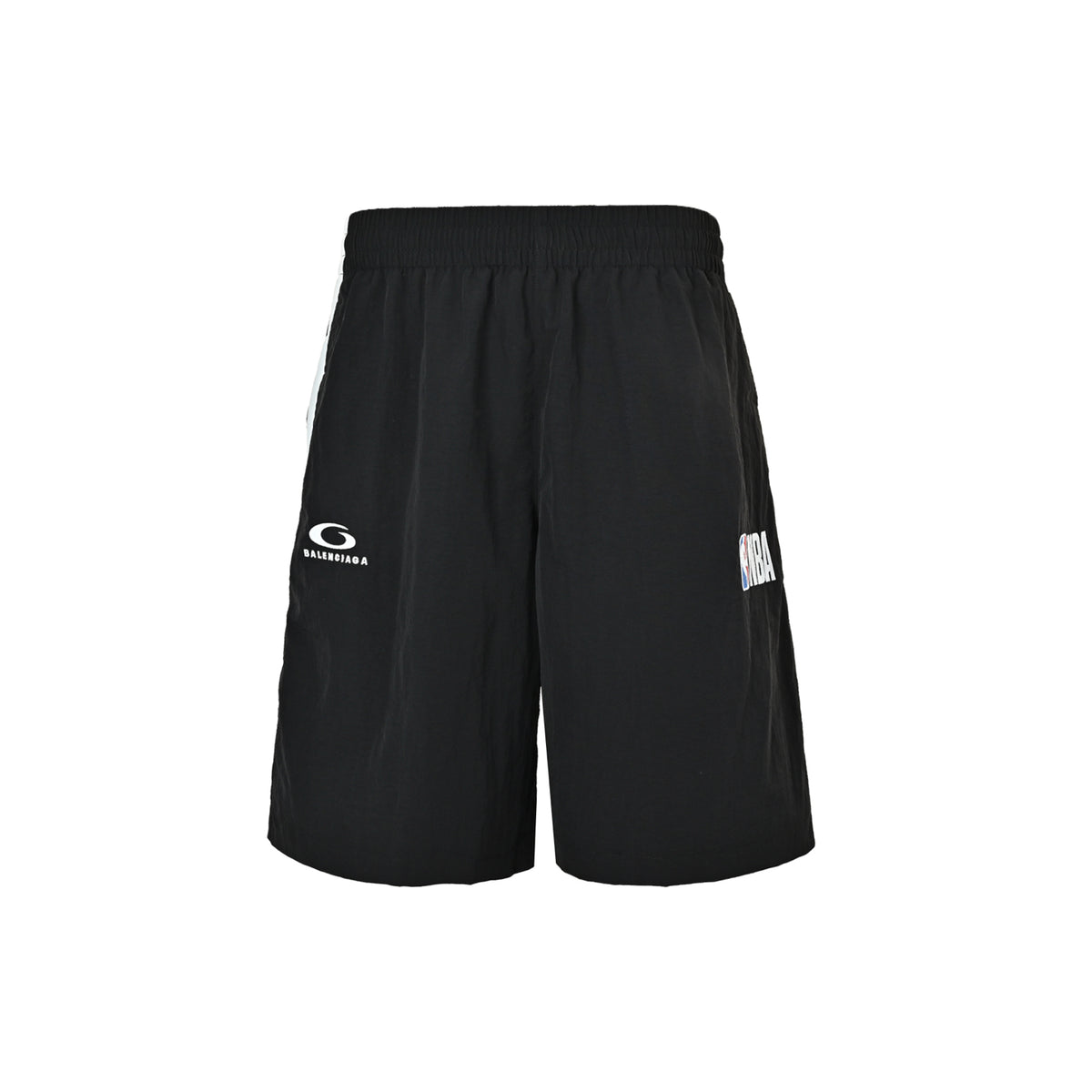 Balenciaga NBA joint ring embroidered shorts