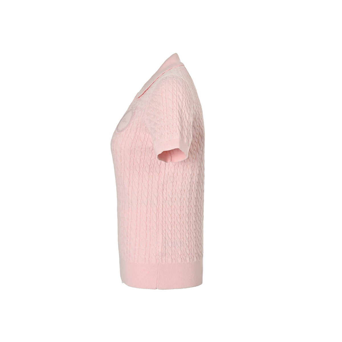 Dior embroidered logo braided knitted short sleeves
