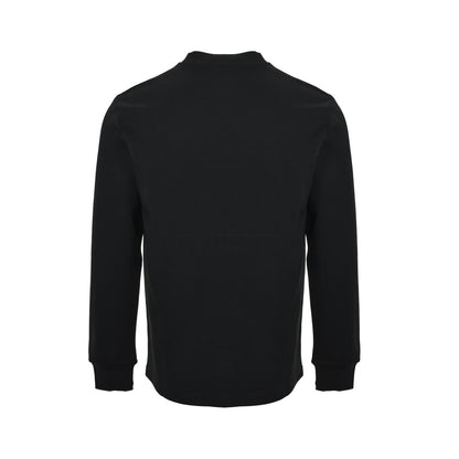 Miu Miu dark pattern woven three-dimensional letter embroidery long-sleeved T-shirt