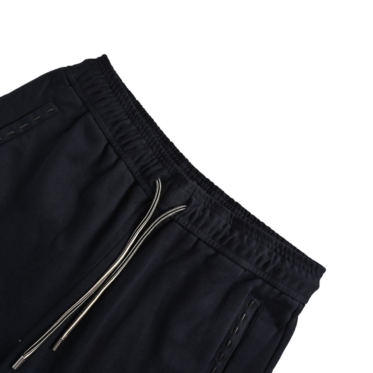Fendi shorts with leather label patch on back pocket
