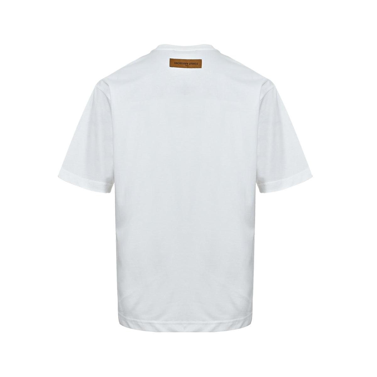 Louis Vuitton white dove print short sleeves
