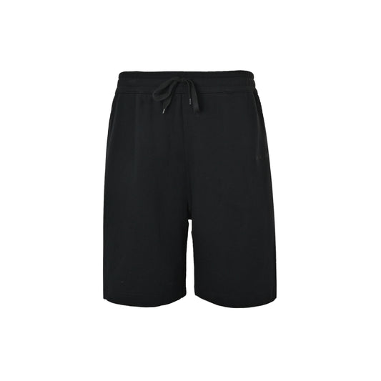 Burberry small letter embroidered drawstring shorts
