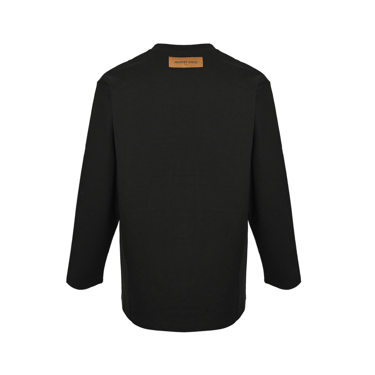 Louis Vuitton 25Fw color gradient logo toothbrush sleeve long-sleeved T-shirt