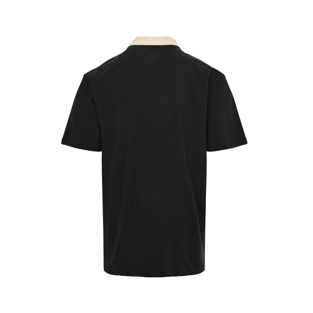 Moncler/Mask Embroidery Contrast Color Snap Button Polo Short Sleeves