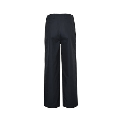 Gucci letter print twill trousers