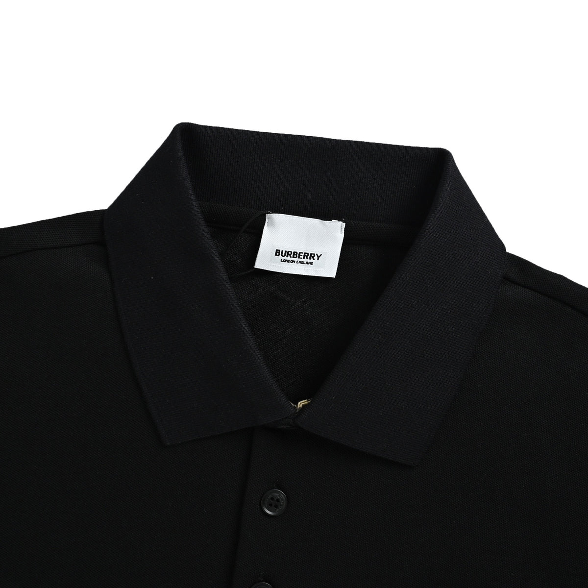 Burberry classic placket TB logo Polo short sleeves
