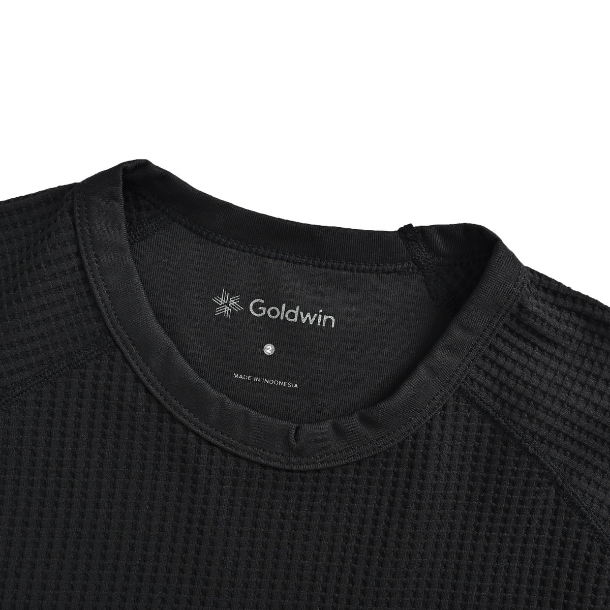 Goldwin simple waffle fabric short sleeves