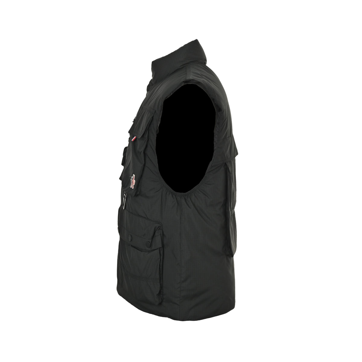 Moncler/Multi-pocket workwear down vest