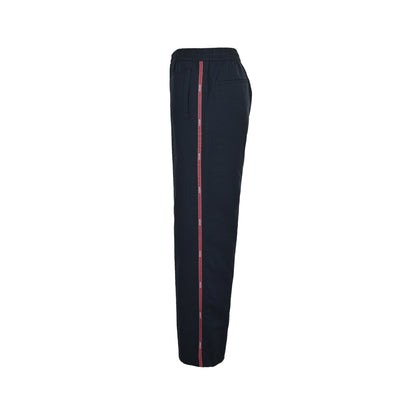 Gucci side red stripe web trim sports trousers