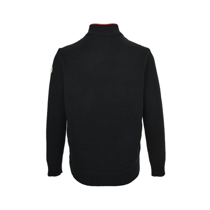 Moncler/Meng Mouth Quilted Wool Splicing Stand Collar Down Jacket