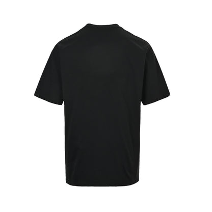 Gucci large printed short sleeves on the chest