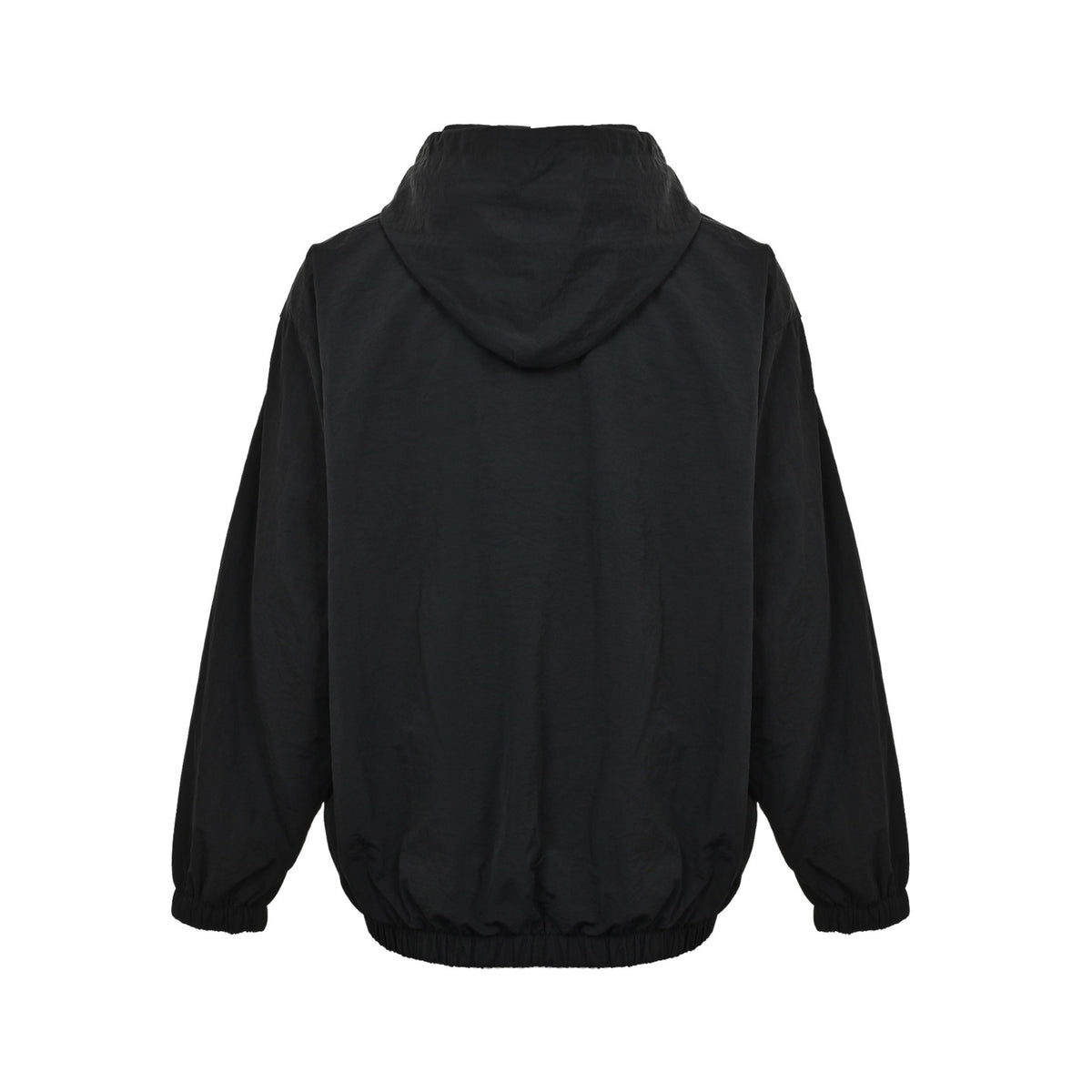 Balenciaga 3M black and red stitching embroidered hooded sports jacket