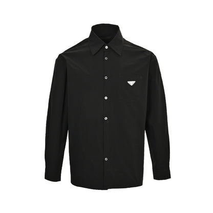 Prada 24Fw classic pocket triangle shirt