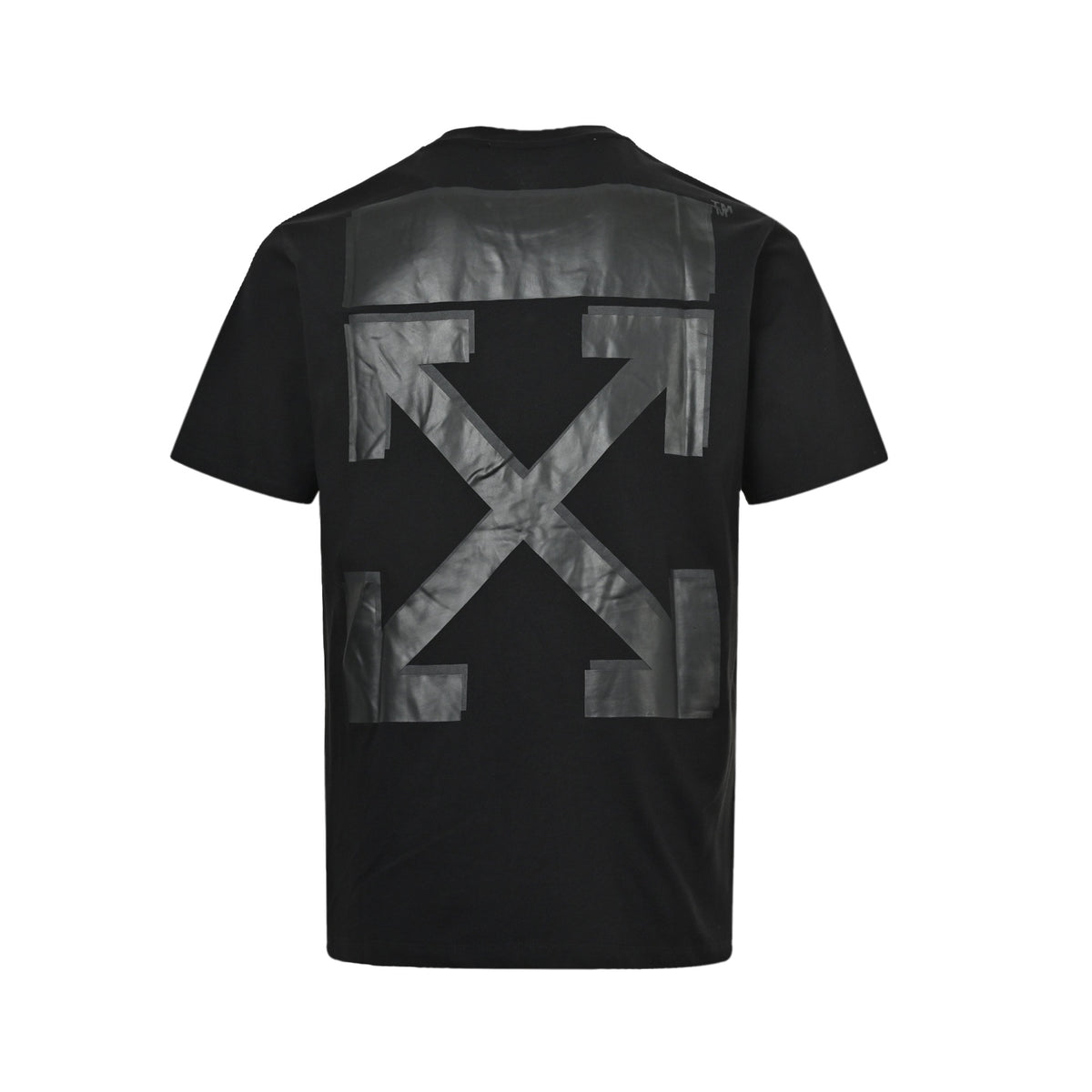 OFF WHITE CO VIRGIL 23ss overlapping vinyl arrow print short sleeves