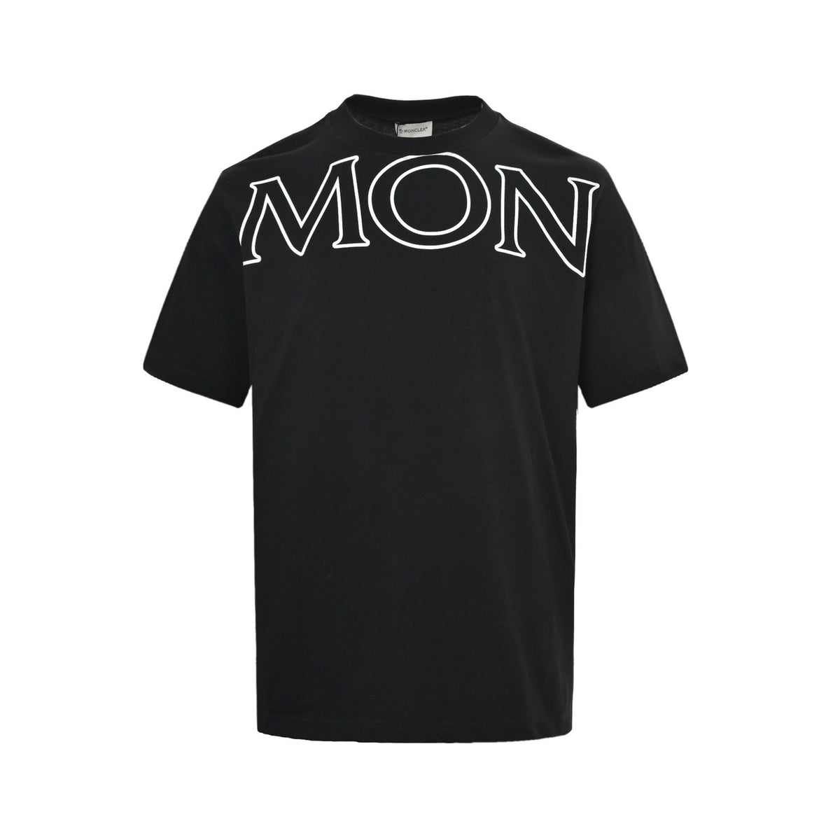 Moncler/Mask 26ss hollow large letters logo printed short sleeves