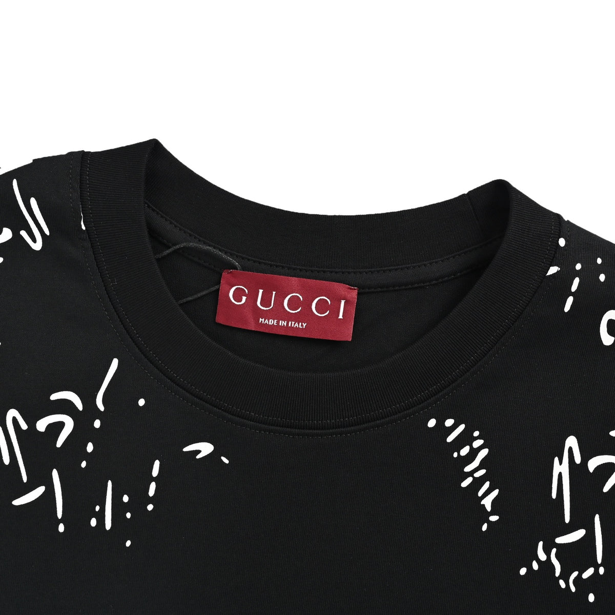 Gucci all-over digital printed Zhiya short sleeves