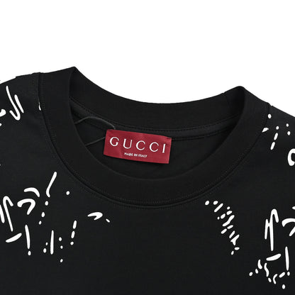 Gucci all-over digital printed Zhiya short sleeves