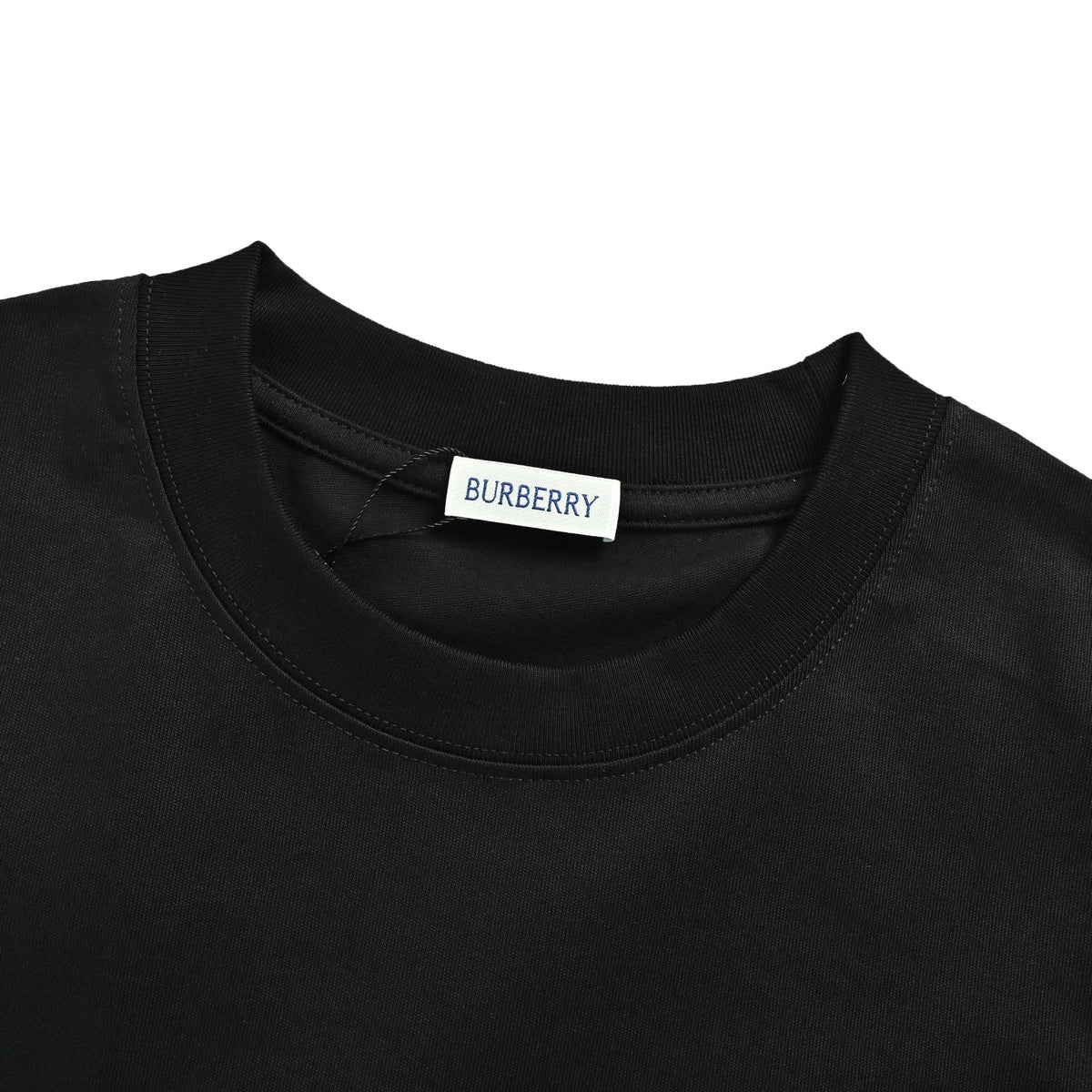 Burberry 26ss flocked war horse logo short sleeves on the back