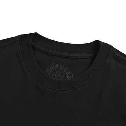 Chrome Hearts/Chrome Heart embroidered front and back round neck short sleeves