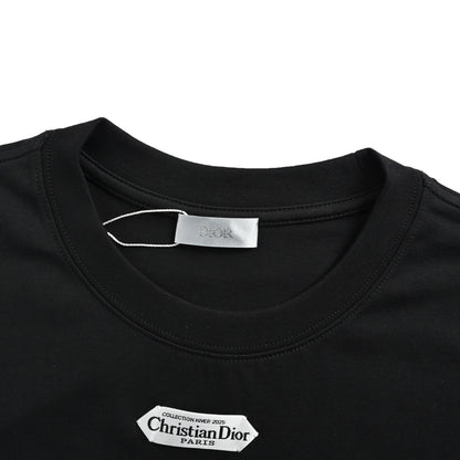 Dior collar label short sleeves