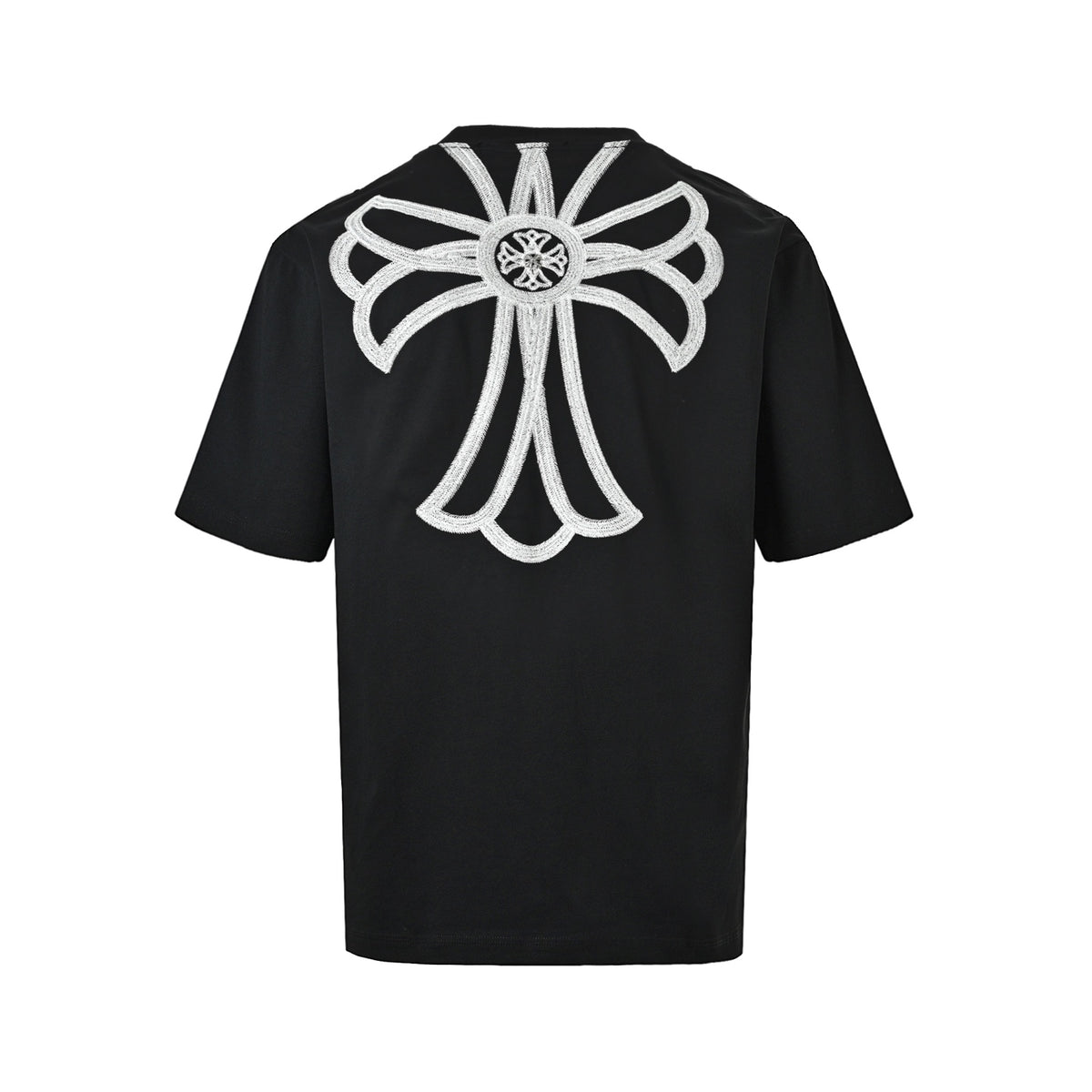 Chrome Hearts/Chrome Heart Warm-sensitive color-changing embroidered hardware logo short sleeves