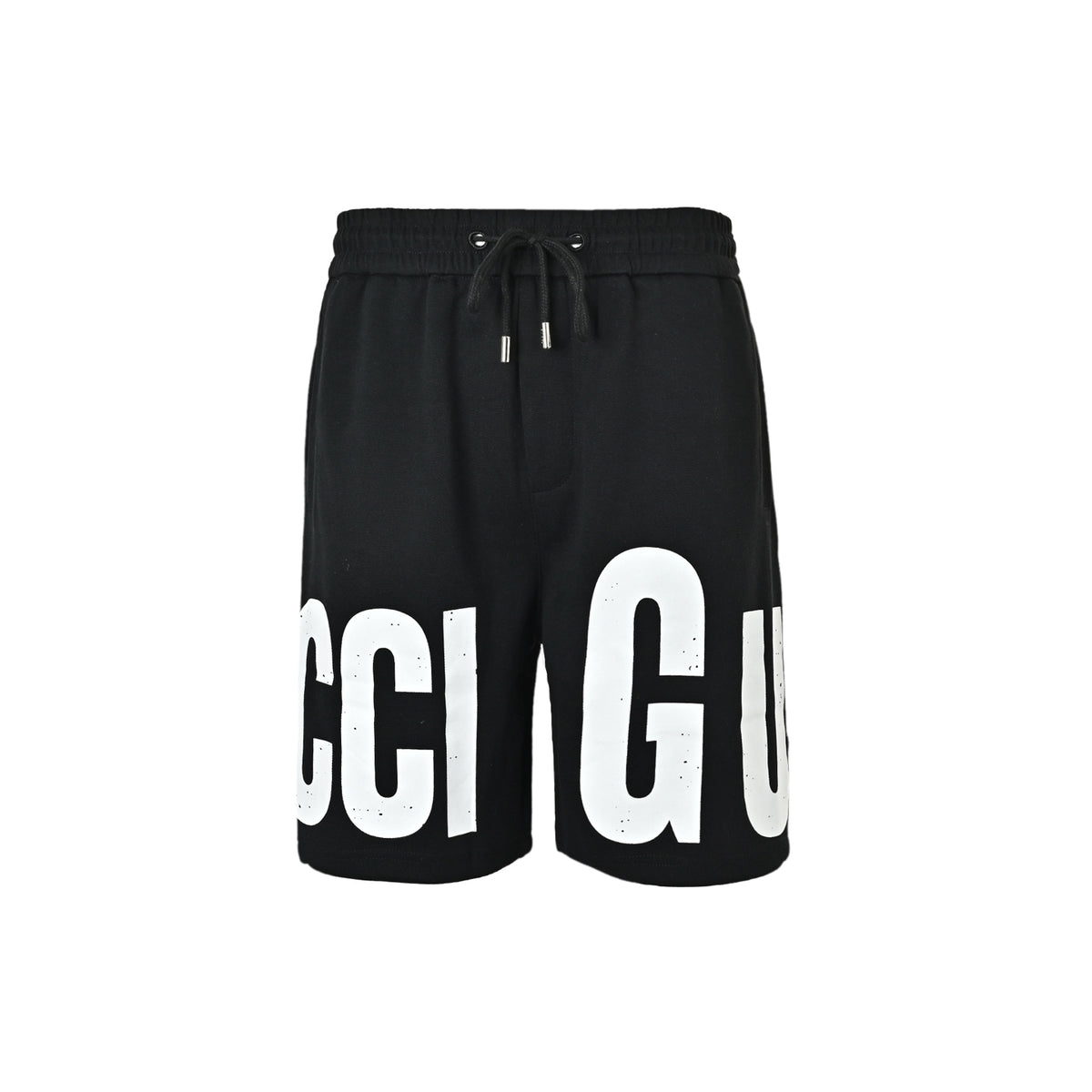 Gucci CCIGU large letter print drawstring shorts