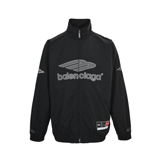 Balenciaga 3M football stand collar jacket