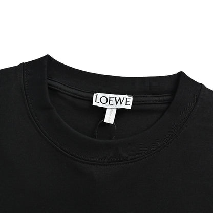 Loewe/Luo Yiwei 26ss blurred splash print short sleeves