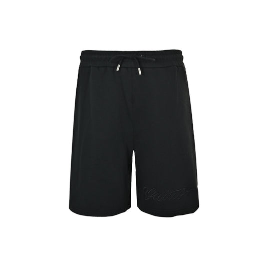 Louis Vuitton 26ss hem signature letter embroidered short sleeves