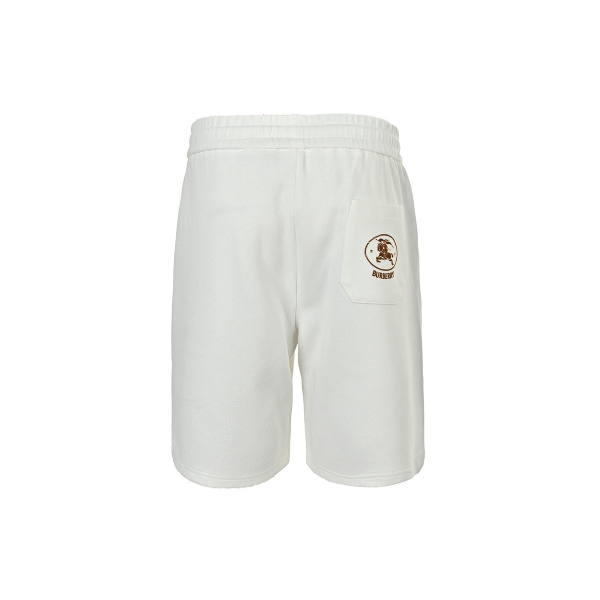 Burberry flocked war horse TB taped shorts