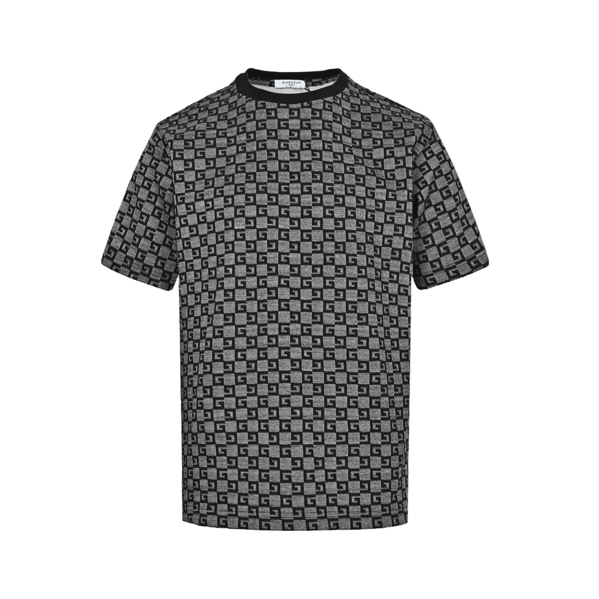 GIVENCHY 26ss all-over presbyopia jacquard short sleeves