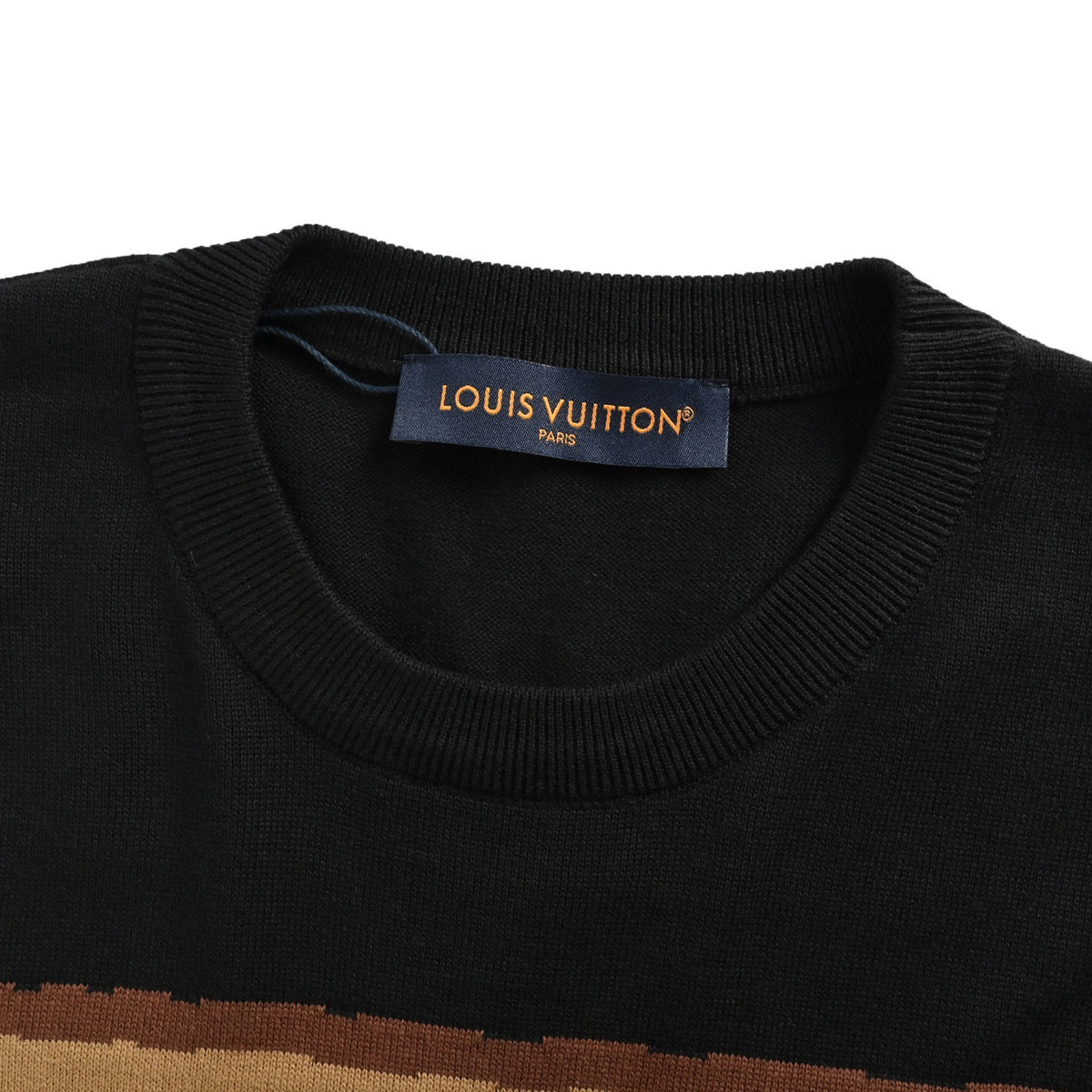 Louis Vuitton 24ss Fei Dong treasure chest jacquard knitted short sleeves