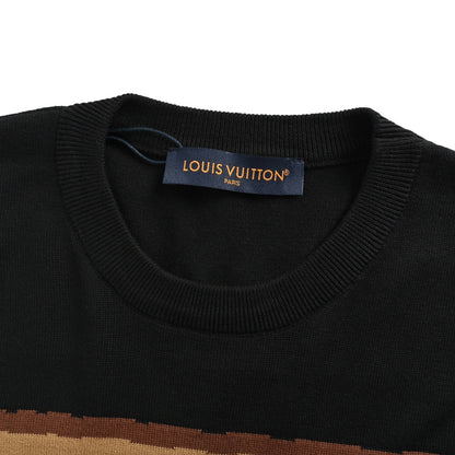 Louis Vuitton 24ss Fei Dong treasure chest jacquard knitted short sleeves