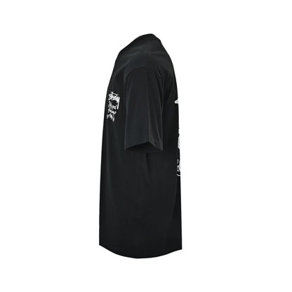Stussy 26ss back lip print short sleeves