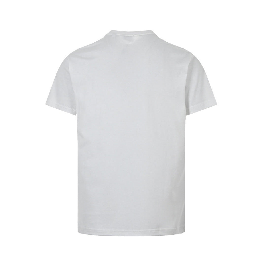 Burberry 22ss foam printed letter short sleeves