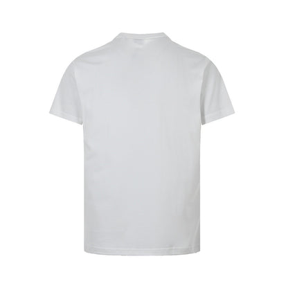 Burberry 22ss foam printed letter short sleeves
