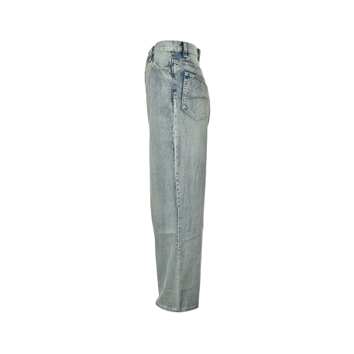 Balenciaga/Balanciaga Baggy ice blue denim trousers