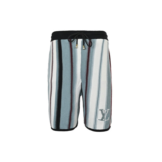 Louis Vuitton 25ss vertical striped knitted shorts