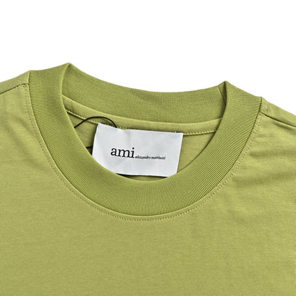 Ami Paris classic small love embroidered short sleeves