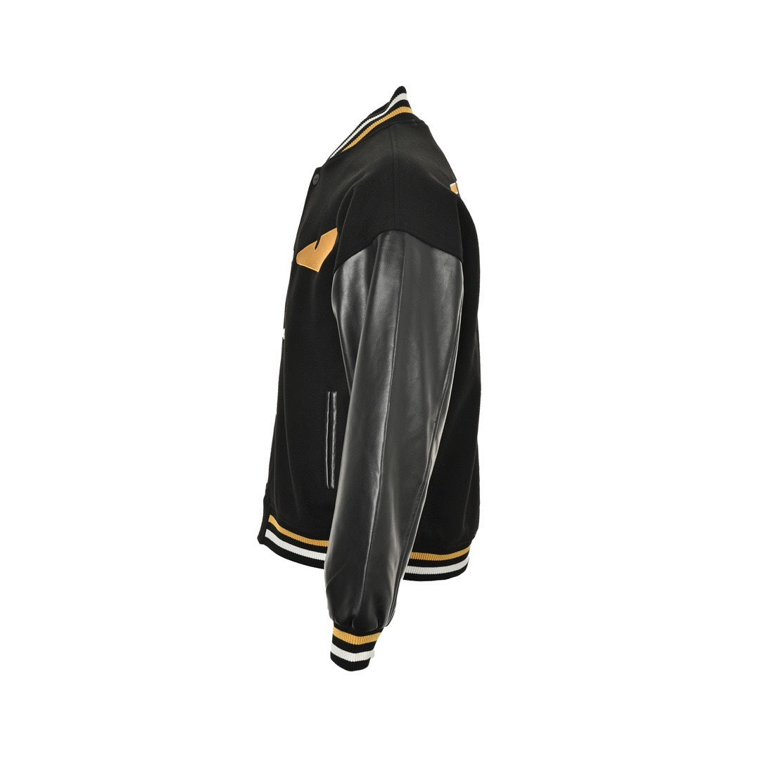 Fendi 24Fw little monster eyes baseball jacket