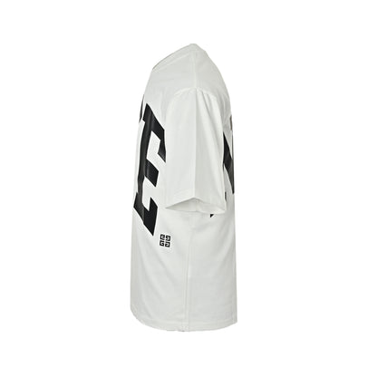 GIVENCHY front and back logo letter printed short sleeves