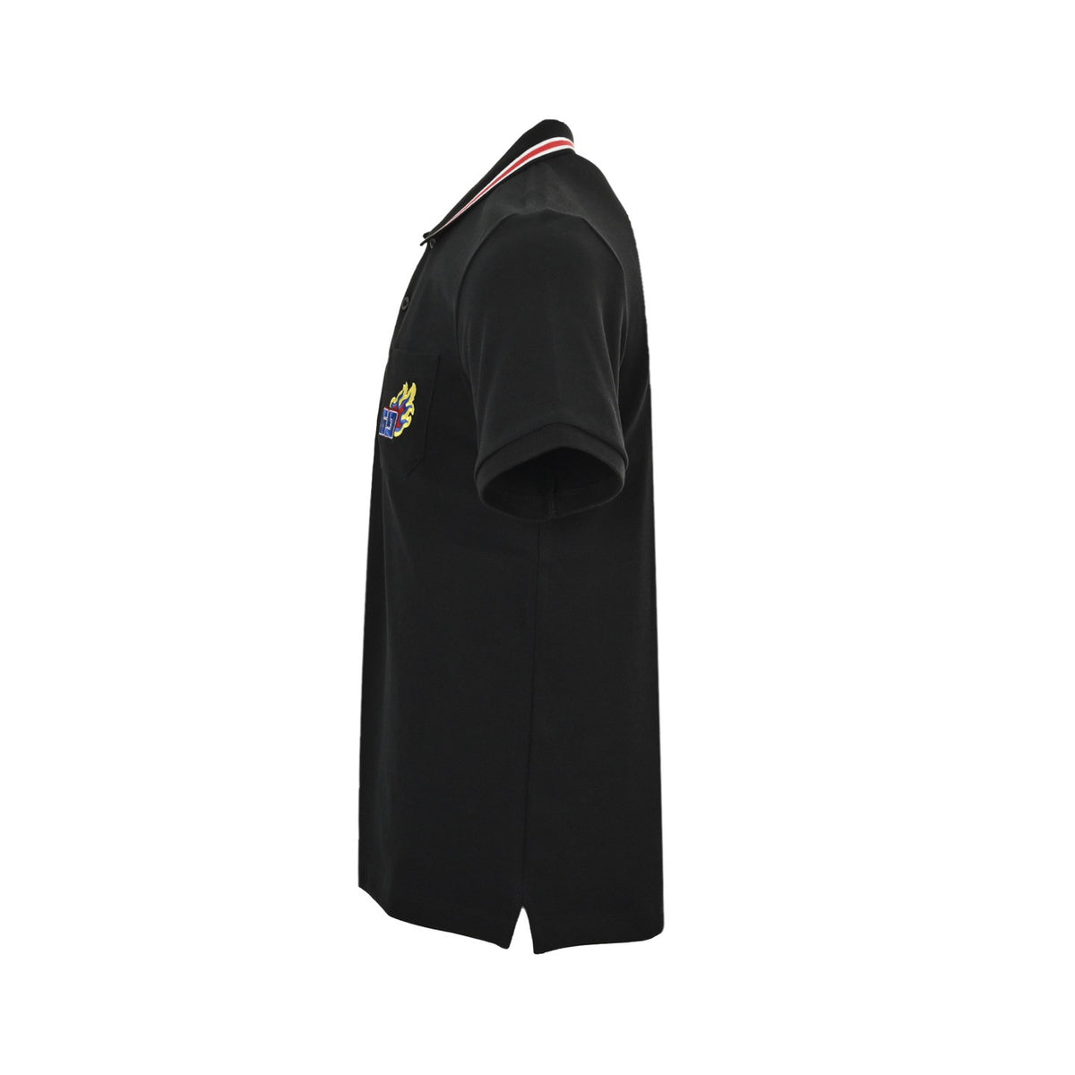 Gucci 24ss Year of the Dragon Limited Pocket Flame Embroidery Polo Short Sleeve