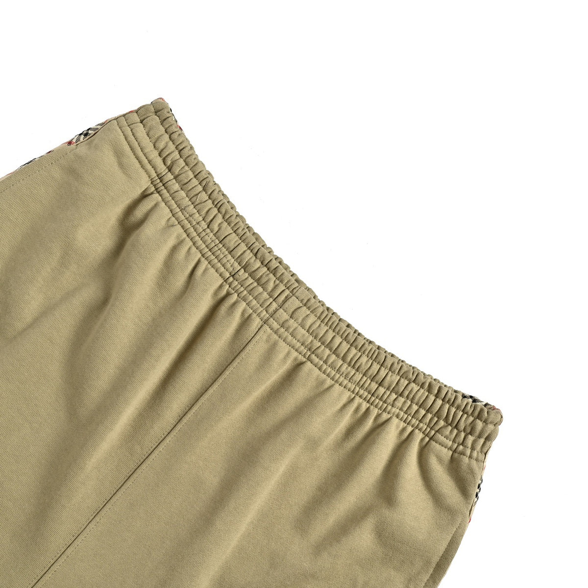 Burberry 26ss side plaid web shorts