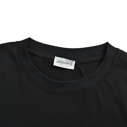 Moncler/Mask classic letter print embroidered logo short sleeves