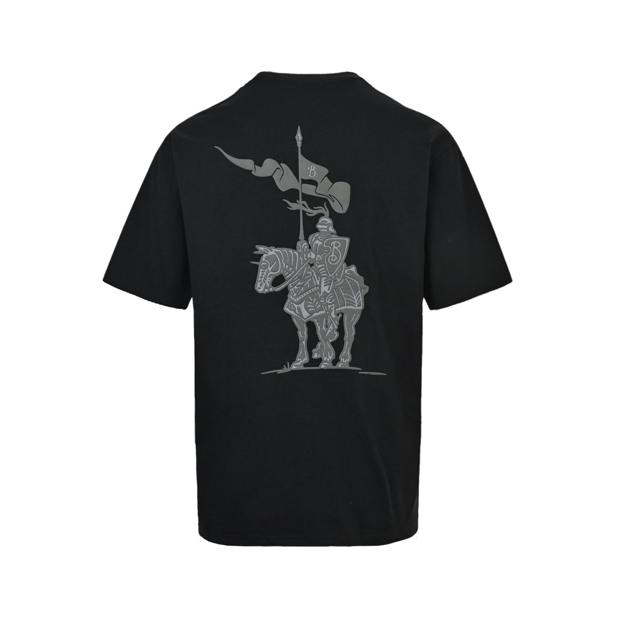 Burberry War Horse Knight foam printed short sleeves